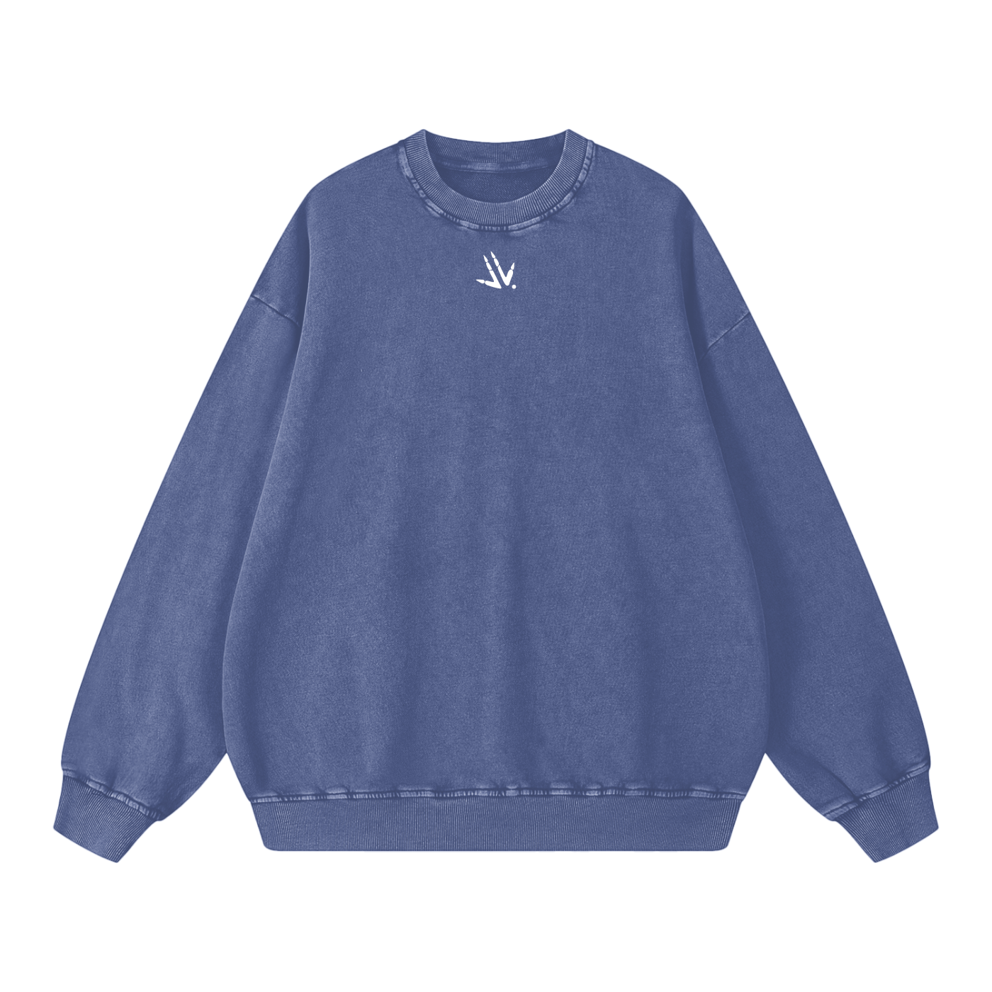 BORN BLACK - Acid Wash Oversize Sweatshirt - 360 GSM
