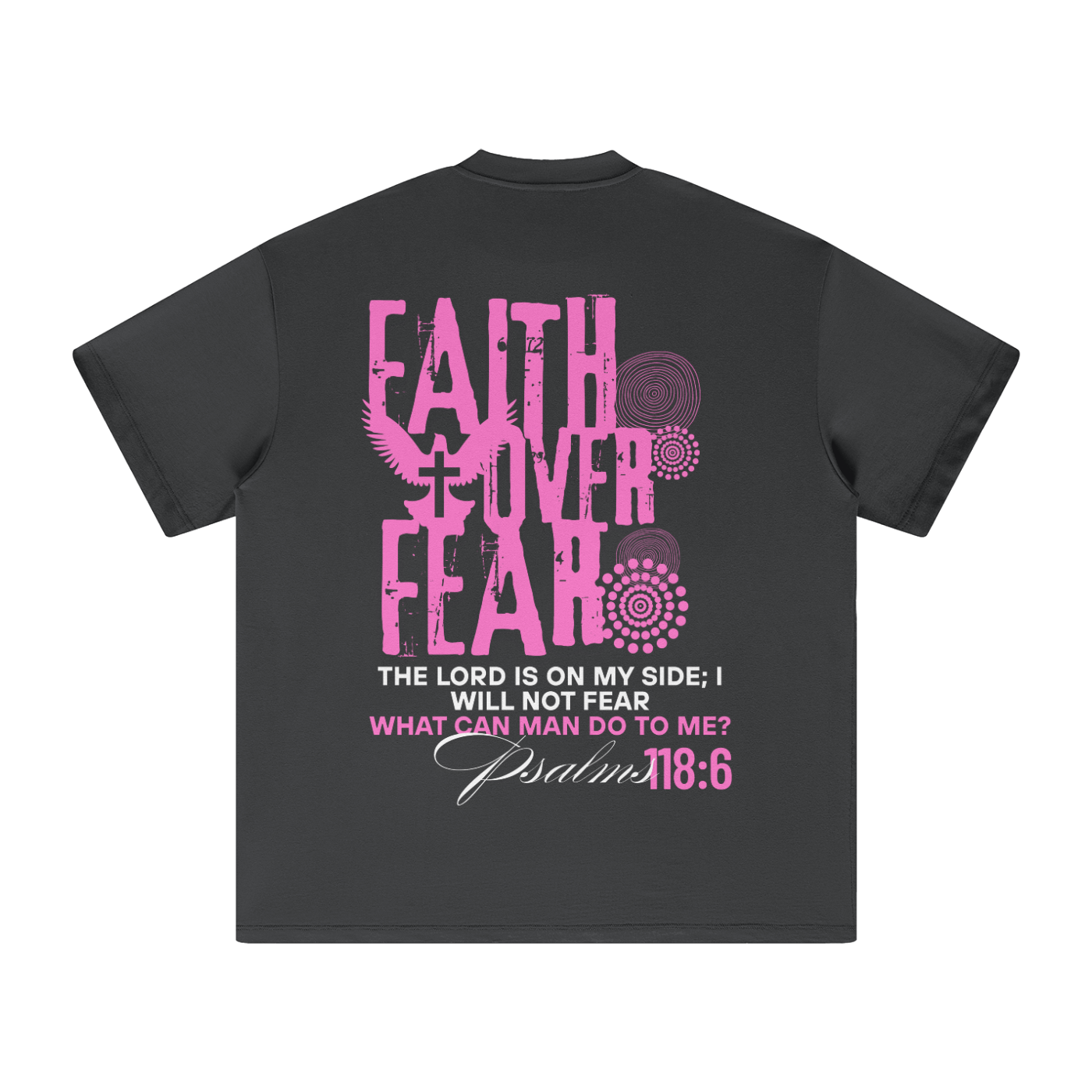FEAR NONE - Heavyweight Earth Tone FOG T-Shirt - 305GSM