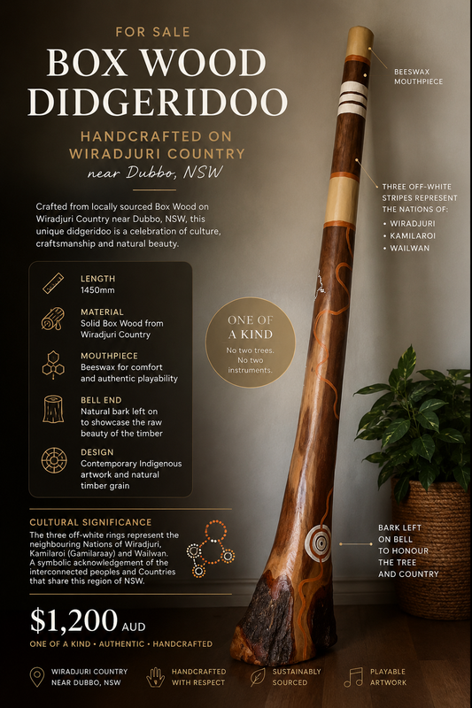Box wood Didgeridoo