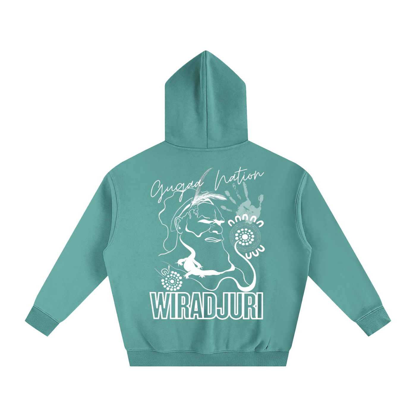 GUGAA NATION - Oversize Fleeced Hoodie